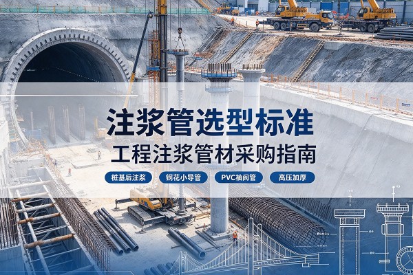 岚皋注浆管选型标准
