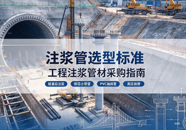 岚皋注浆管选型标准
